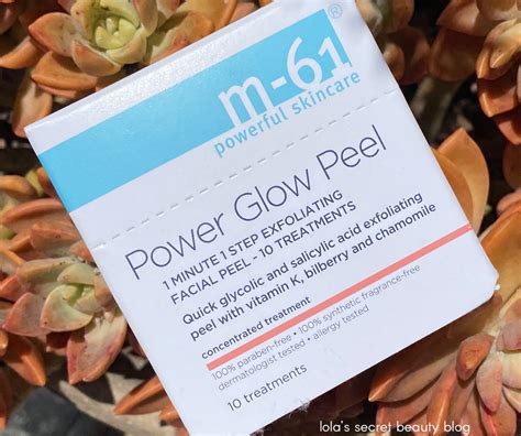 burberry m61 peel|m 61 power glow peel.